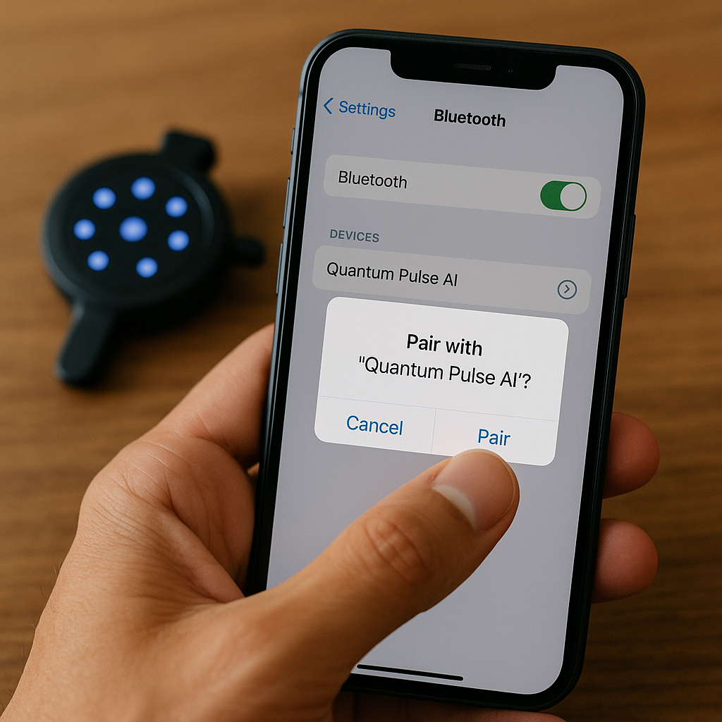 Connect via Bluetooth